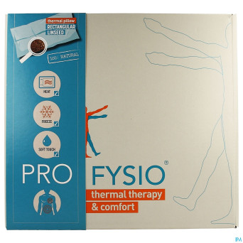 Profysio lin graine coussin 20x40cm