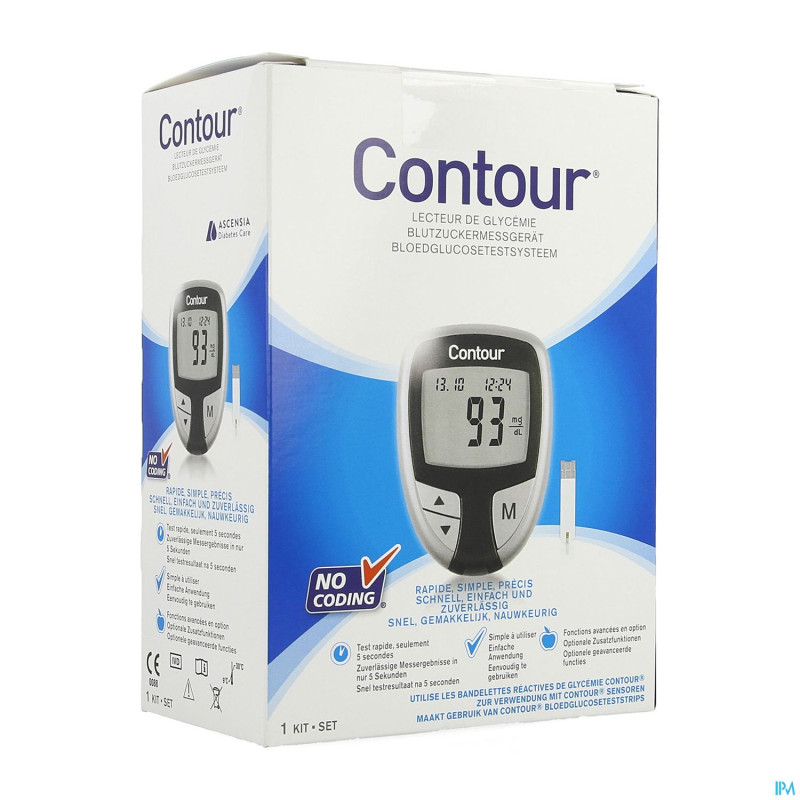 Ascensia contour lecteur de glycemie