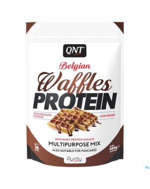 Belgian waffles protein milk chocolate 480g
