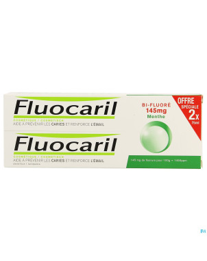 Fluocaril bi-fluore 145 menthe duo 2x75ml