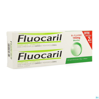 Fluocaril bi-fluore 145 blancheur duo 2x75ml