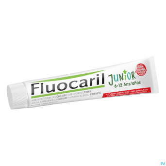 Duo fluocaril junior fruits rouges 2x75ml