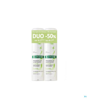 Klorane capil. sh sec ortie teinte    2x150ml