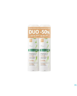 Klorane capil. sh sec ortie teinte    2x150ml