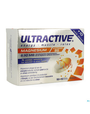Ultractive magnesium 630mg  comp 60