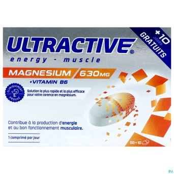 Ultractive magnesium 630mg  comp 60