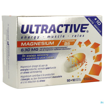 Ultractive magnesium 630mg  comp 60