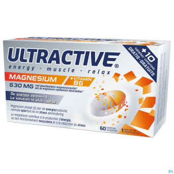 Ultractive magnesium 630mg  comp 60