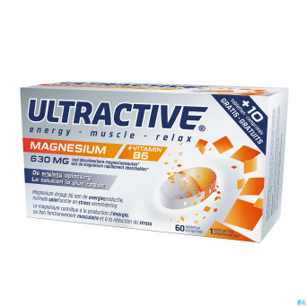 Ultractive magnesium 630mg  comp 60