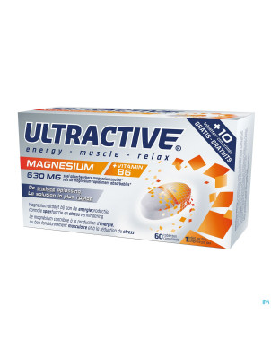 Ultractive magnesium 630mg  comp 60