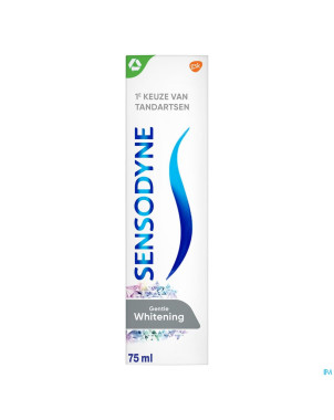 Sensodyne gentle whitening dentifrice    75ml