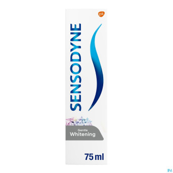 Sensodyne gentle whitening dentifrice    75ml