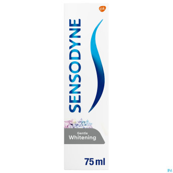 Sensodyne gentle whitening dentifrice    75ml
