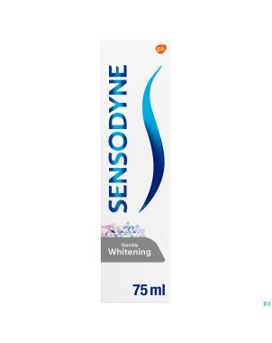 Sensodyne gentle whitening dentifrice    75ml