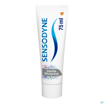 Sensodyne gentle whitening dentifrice    75ml
