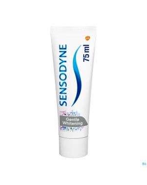 Sensodyne gentle whitening dentifrice    75ml