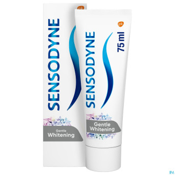 Sensodyne gentle whitening dentifrice    75ml