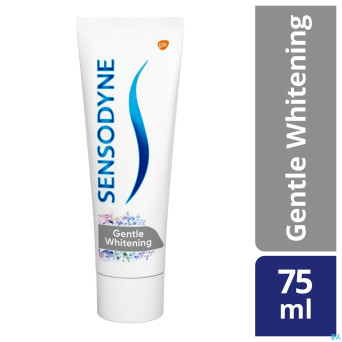 Sensodyne gentle whitening dentifrice    75ml
