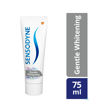 Sensodyne gentle whitening dentifrice    75ml