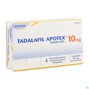 Tadalafil apotex 10mg comp pell   4