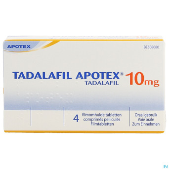 Tadalafil apotex 10mg comp pell   4
