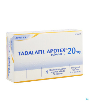 Tadalafil apotex 20mg comp pell   4