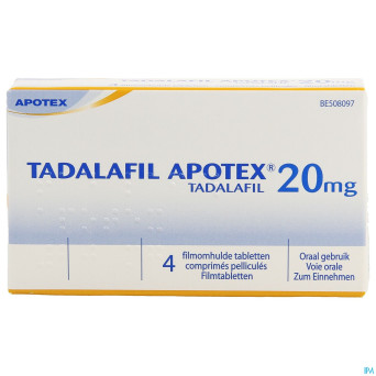 Tadalafil apotex 20mg comp pell   4