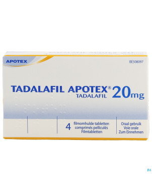 Tadalafil apotex 20mg comp pell   4