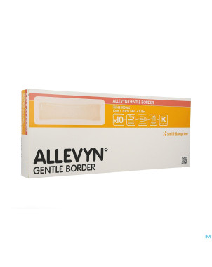 Allevyn gentle border 10,0x30,0cm 10