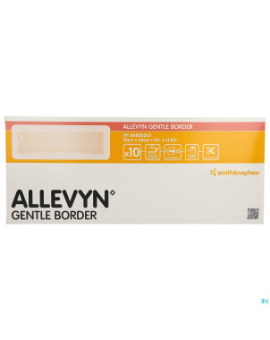 Allevyn gentle border 10,0x30,0cm 10