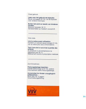 Kivexa abacus 600mg/300mg comp pell 30