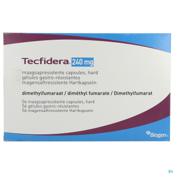 Tecfidera 240mg abacus gastro resist. caps 56