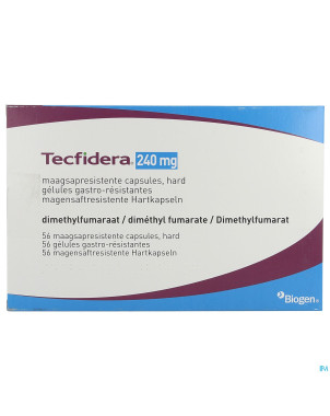 Tecfidera 240mg abacus gastro resist. caps 56