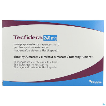 Tecfidera 240mg abacus gastro resist. caps 56