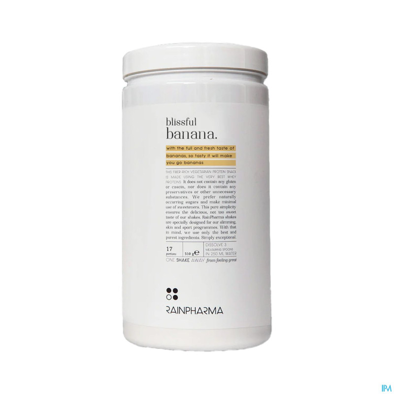 Rainpharma shake classic blissful banana 510g
