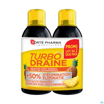 Turbodraine ananas    2x500ml