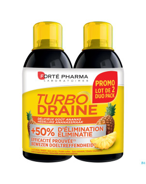 Turbodraine ananas    2x500ml