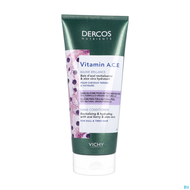 Vichy dercos nutrients a/sh vitamine 200ml