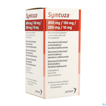 Symtuza 800mg/150mg/200mg/10mg comp pell  30