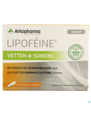 Lipofeine graisses sucres   caps 60