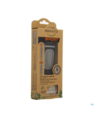 Para'kito bracelet sport noir