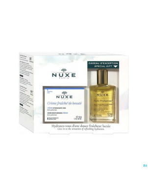 Nuxe coffret cr fraiche hydra 48h ps 50ml+hle 30ml