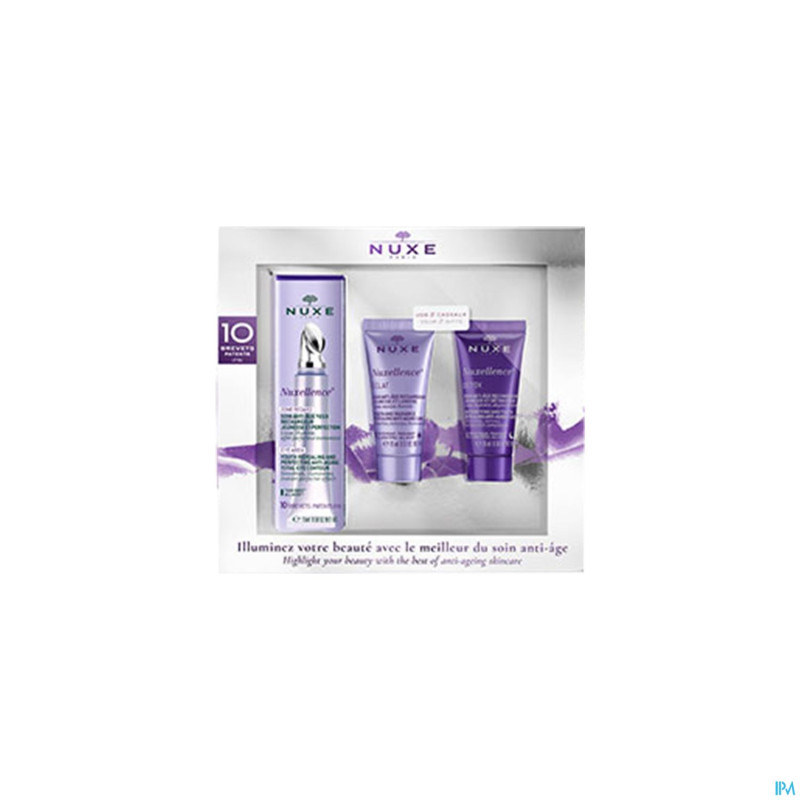 Nuxe nuxellence zone regard15ml+eclat detox 2x15ml