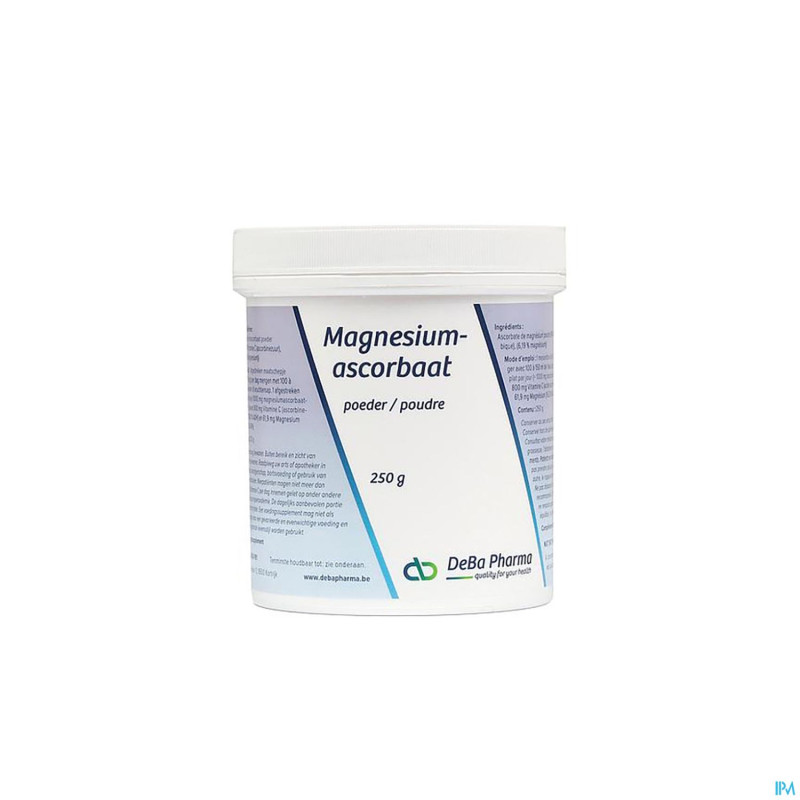 Ascorbate magnesium pdr    250g    deba