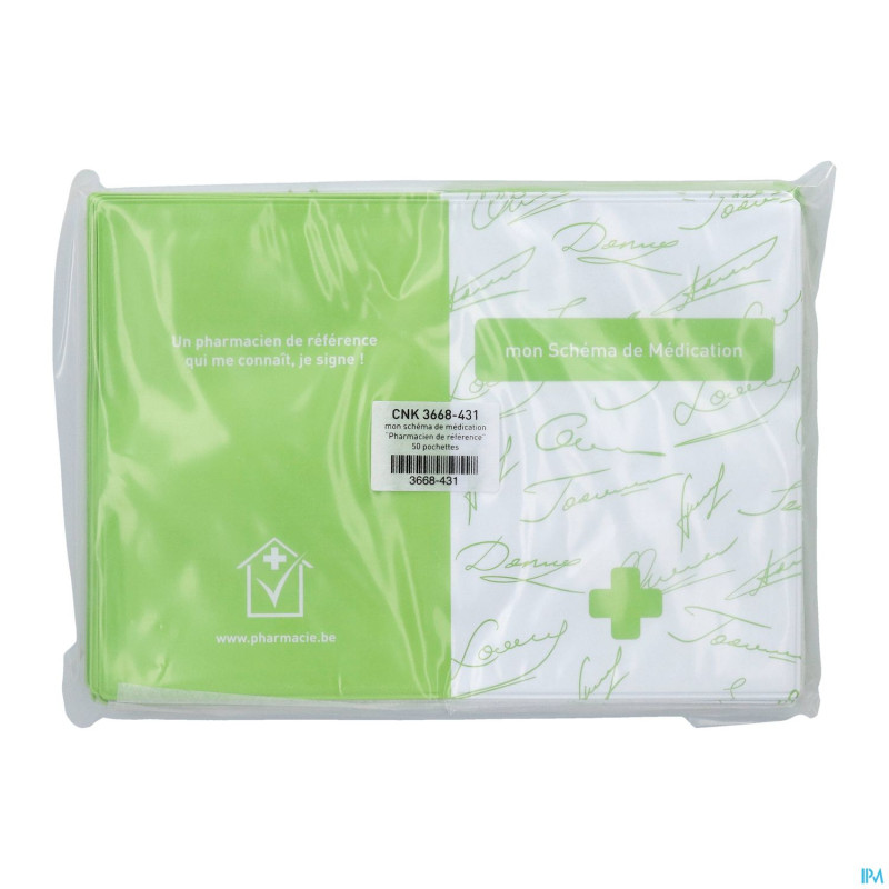 Mon schema de medication pharm.reference poch.50