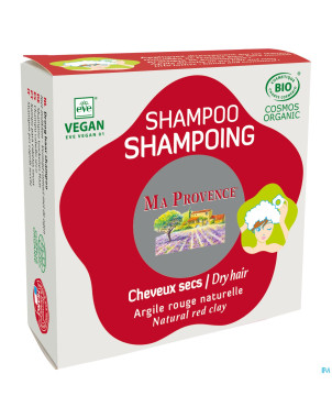 Ma provence sh solide chev. secs argile rouge  85g