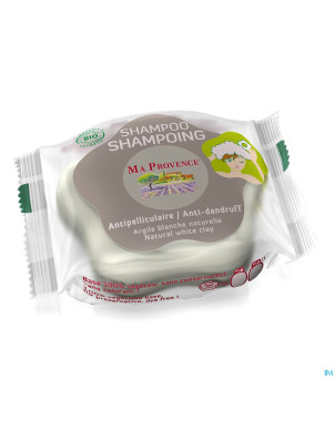 Ma provence sh solide a/pellicul. argile blanc.85g