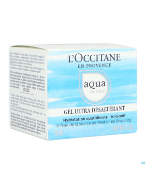 L'occitane aqua reotier gel desalterant 50ml
