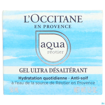 L'occitane aqua reotier gel desalterant 50ml