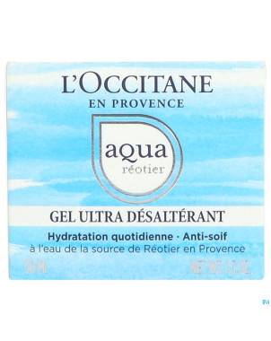 L'occitane aqua reotier gel desalterant 50ml